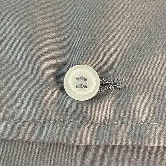 Ralph Lauren Organic Sateen Full Flat + Deep Fitted Sheet Set Graphite Gray NWT - Picture 5 of 7